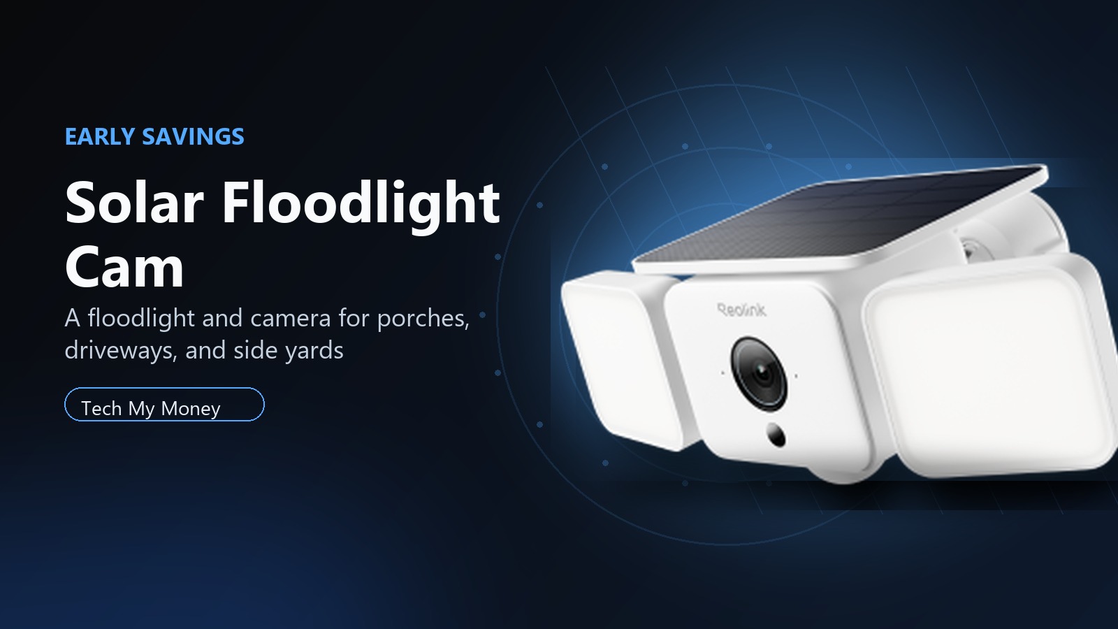 Reolink solar floodlight cam Prime Day deal product hero