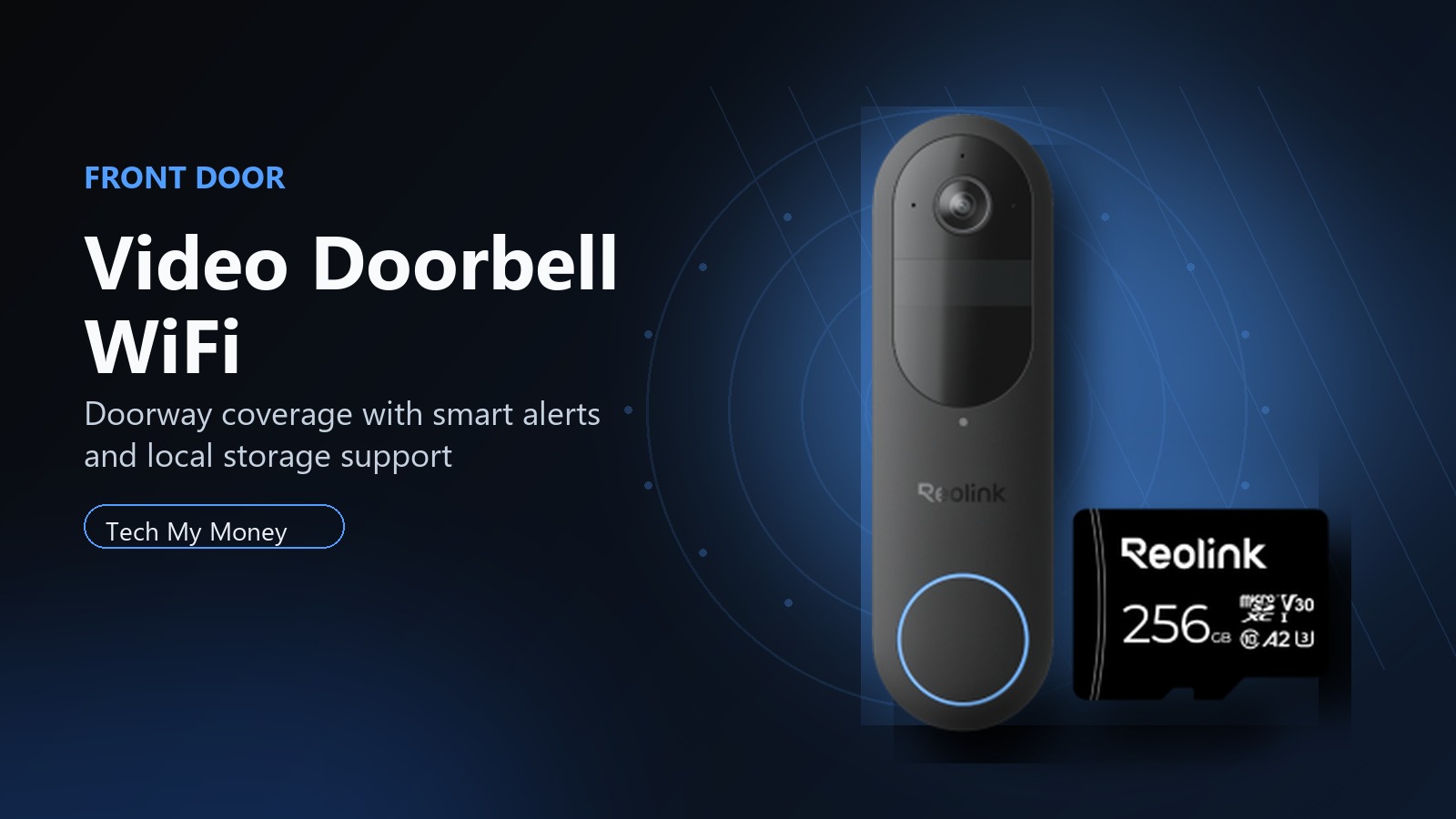 Reolink video doorbell wifi Prime Day deal product hero
