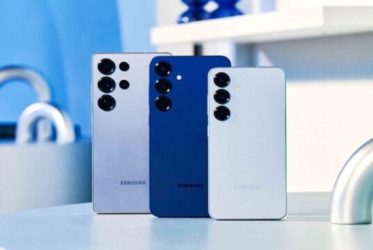 Galaxy S25 phones shown for the Galaxy S25 One UI 8.5 update with missing Galaxy AI features