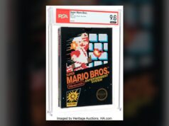 Sealed Super Mario Bros. Copy Sells For $3 Million At Auction Sticker-sealed Super Mario Bros. PSA 9.6 A++ copy from Heritage Auctions