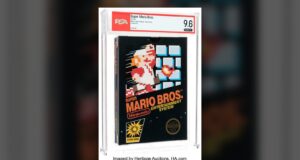Sealed Super Mario Bros. Copy Sells For $3 Million At Auction Sticker-sealed Super Mario Bros. PSA 9.6 A++ copy from Heritage Auctions