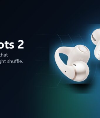 Shokz OpenDots 2 Review: Super Comfortable Earbuds That Just Know Shokz OpenDots 2 review hero with Pearl White open-ear earbuds and TMM Review Pick badge