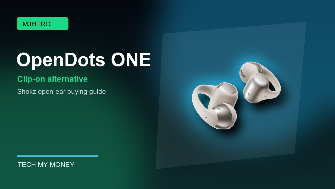 OpenDots ONE inline mjhero panel for Shokz open-ear headphones buying guide