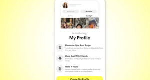 Snapchat Tightens Spotlight Sharing for Younger Teens Snapchat My Profile screen for younger teen Spotlight sharing
