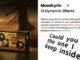 MorningBlues SonicGlass A1 Speaker Launches on Kickstarter MorningBlues SonicGlass A1 transparent lyric speaker displaying floating text on a table.