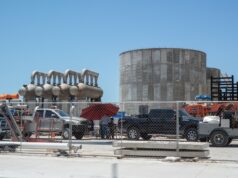 SpaceX Starbase launch facility at Boca Chica, Texas, where the proposed natural gas pipeline would deliver fuel for Starship rockets