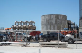 SpaceX Starbase launch facility at Boca Chica, Texas, where the proposed natural gas pipeline would deliver fuel for Starship rockets