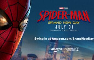 Spider-Man: Brand New Day promo art for the Amazon Prime early screening offer