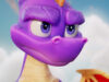 Spyro close-up from the official Spyro: A Realm Beyond reveal artwork