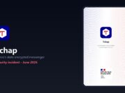 France’s Tchap Government Messenger Hit by a Security Breach Tchap breach illustration: the Tchap app icon and splash screen of France's state messenger
