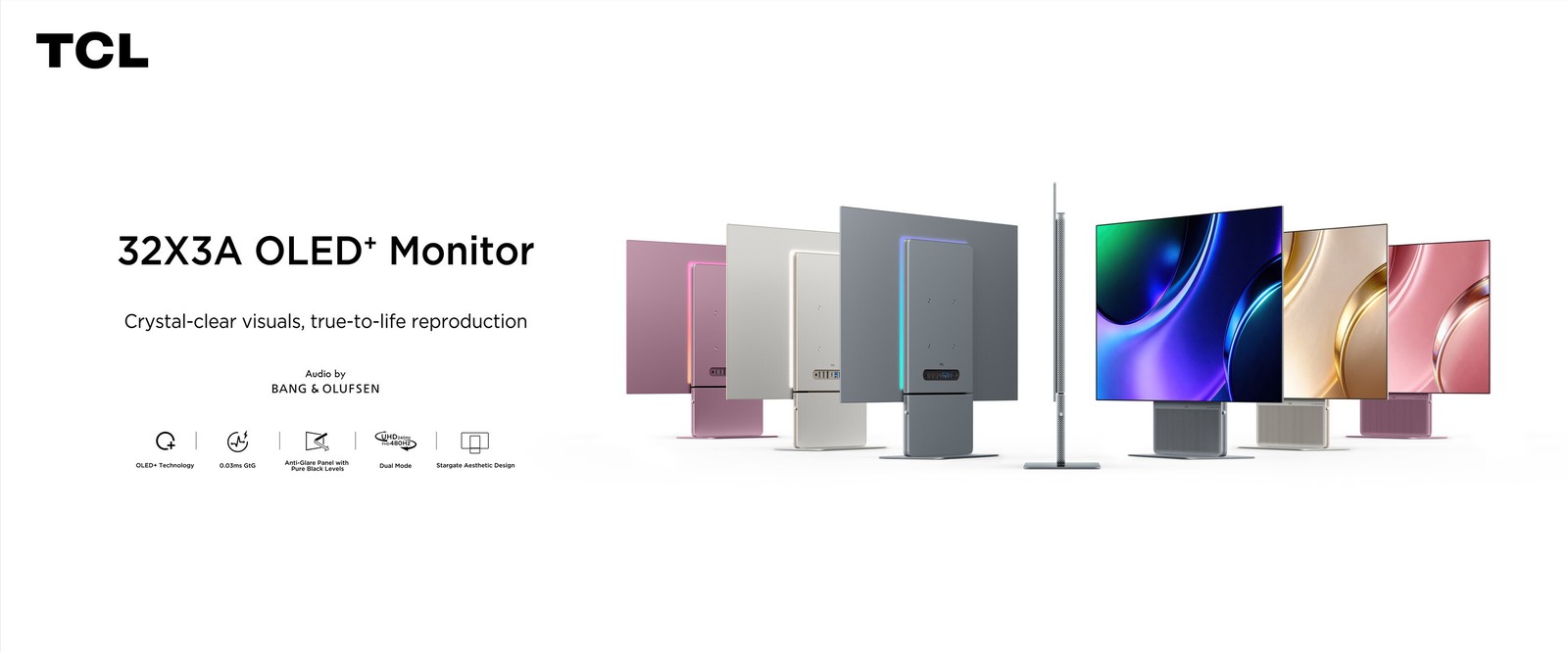 TCL 32X3A OLED+ flagship monitor