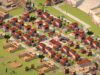 Theos: Cities of Myth screenshot showing a sprawling ancient Greek city