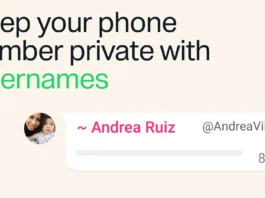 WhatsApp usernames announcement artwork about reserving a username.