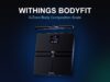 Withings BodyFit body composition smart scale with its retractable handle