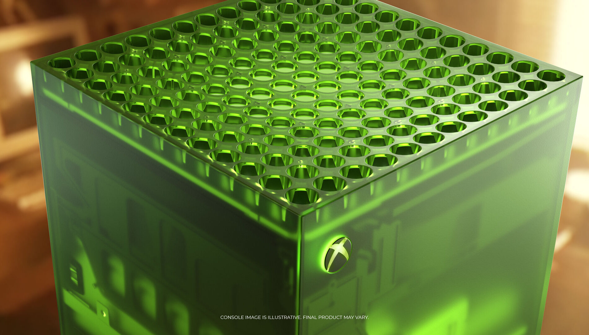 Xbox Series X25 Limited Edition translucent OG Green console
