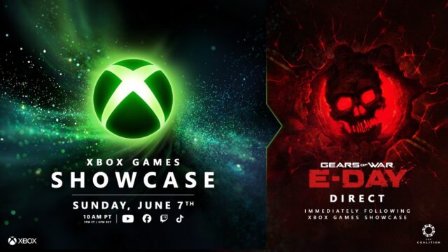 Xbox Games Showcase 2026 and Gears of War: E-Day Direct key art