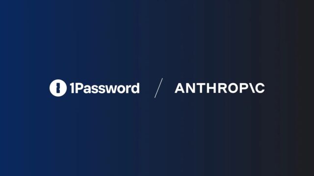 1password-for-claude-header 1Password and Anthropic branding for the 1Password for Claude integration