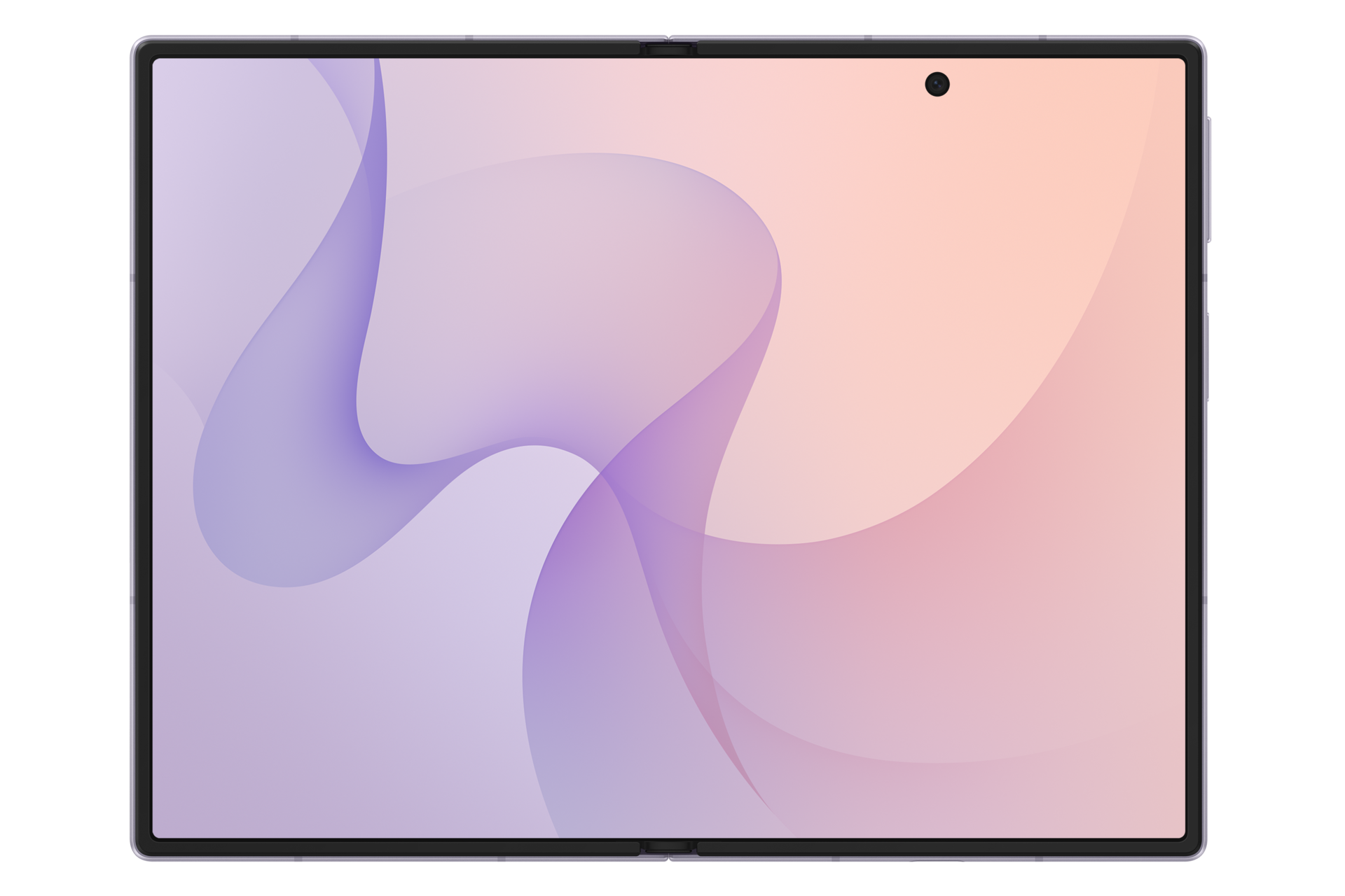 Galaxy Z Fold8 unfolded to show its wider 4:3 main display