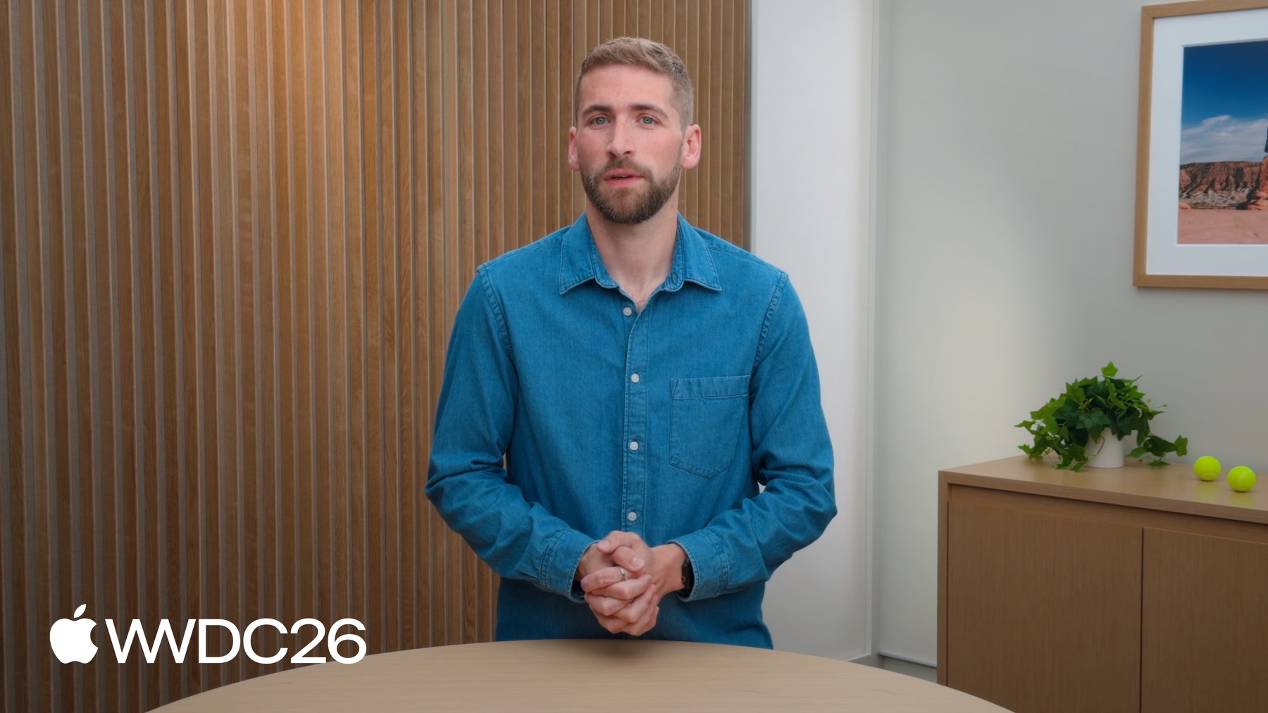 Apple WWDC 2026 developer session introducing the iOS 27 Trust Insights scam detection feature