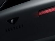 Bentley Torcal teaser rear view from Bentley Motors