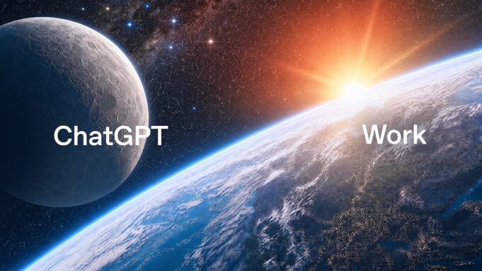 ChatGPT Work Arrives on Mac, Windows, and the Web as OpenAI’s Do-It-All Agent OpenAI's ChatGPT Work hero art showing the ChatGPT and Work wordmarks over Earth and the Moon