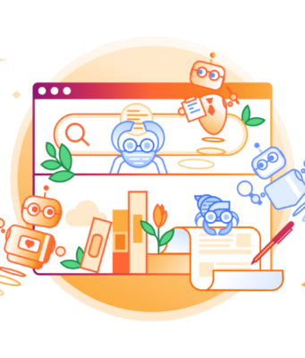 Cloudflare AI Crawler Rules Block Mixed Bots by Default and Pay Publishers Per Use Cloudflare illustration of AI crawler bots visiting a website with search and content controls