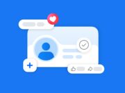 Facebook Verified free real-person badge launch graphic from Meta