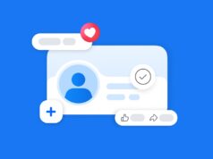 Facebook Verified free real-person badge launch graphic from Meta