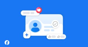 Facebook Verified free real-person badge launch graphic from Meta