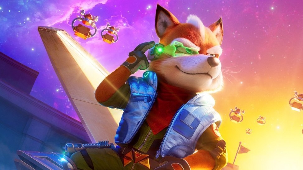 Fox McCloud from Star Fox appears in The Super Mario Galaxy Movie