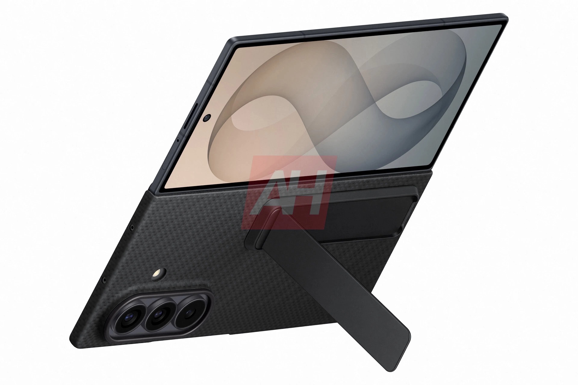 Android Headlines render showing leaked Galaxy Z Fold 8 Wide case options