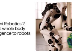 Gemini Robotics 2 Brings Whole-Body Control to Humanoid Robots Gemini Robotics 2 whole-body robot control announcement visual from Google DeepMind