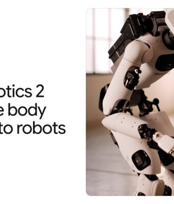 Gemini Robotics 2 Brings Whole-Body Control to Humanoid Robots Gemini Robotics 2 whole-body robot control announcement visual from Google DeepMind