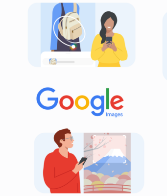 Google Images Makeover Adds Personalized Galleries at 25 Google Images 25th anniversary illustration