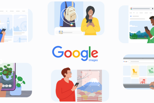 Google Images 25th anniversary illustration