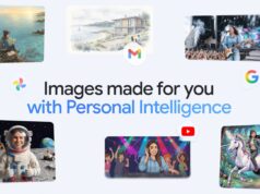 Gemini Personalized Image Generation Is Now Free for U.S. Users Promotional image showing the Gemini app generating a personalized image on a phone, with the user prompt and AI-generated result visible.