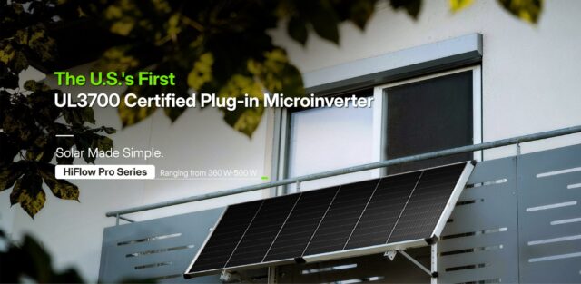 hoymiles-hiflow-pro-ul-3700-featured Hoymiles HiFlow Pro UL 3700 plug-in solar system on a balcony