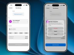 iOS 27 Trust Insights high risk transaction warning shown during a Send Money flow on iPhone