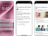 Phone mockups of Meta Family Center parent alerts about a teen Meta AI chat related to self-harm