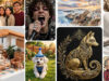 Meta Muse Image Turns Instagram Accounts Into AI Prompts Grid of images generated by Meta's Muse Image AI model, showing stylized portraits, product shots, and scenes