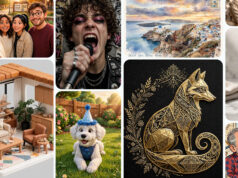 Meta Muse Image Turns Instagram Accounts Into AI Prompts Grid of images generated by Meta's Muse Image AI model, showing stylized portraits, product shots, and scenes