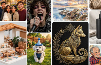 Meta Muse Image Turns Instagram Accounts Into AI Prompts Grid of images generated by Meta's Muse Image AI model, showing stylized portraits, product shots, and scenes