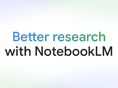 NotebookLM branding art for Google's research assistant that now makes 60-second Short Video Overviews