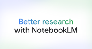 NotebookLM branding art for Google's research assistant that now makes 60-second Short Video Overviews