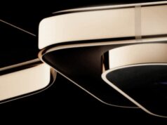 Close-up render of the gold Pixel 11 Pro metal frame from Google's official Made by Google 2026 press invitation