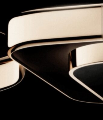 Close-up render of the gold Pixel 11 Pro metal frame from Google's official Made by Google 2026 press invitation