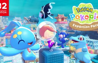 Pokémon Pokopia Expansion Pass Bubbly Basin Lands August 5 Pokémon Pokopia Expansion Pass Part 1 Bubbly Basin official key art