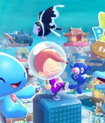 Pokémon Pokopia Expansion Pass Bubbly Basin Lands August 5 Pokémon Pokopia Expansion Pass Part 1 Bubbly Basin official key art
