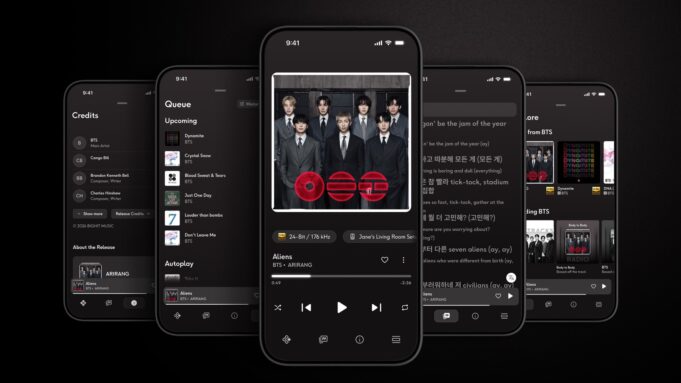 Qobuz Player Adds Real-Time Lyrics And New Miniplayer Qobuz mobile player interface with album art and playback controls