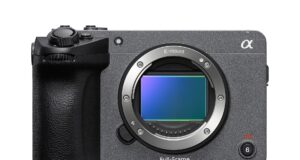 Sony FX5 cinema camera front product view official press render